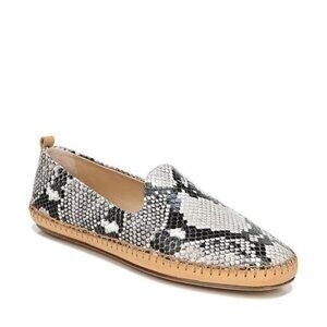 Veronica Beard Jaide Snake Print Espadrille Mocassin